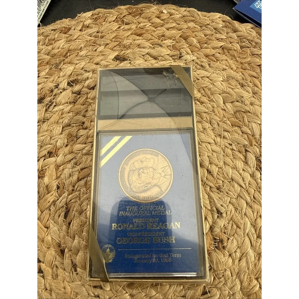 1985 Official Medal President Ronald Reagan Second Inauguration